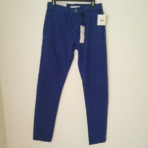 BRAND NEW Men's life/after/denim Weekend Chinos Yale Blue - Size 30/32